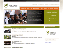 Tablet Screenshot of olf.org.za